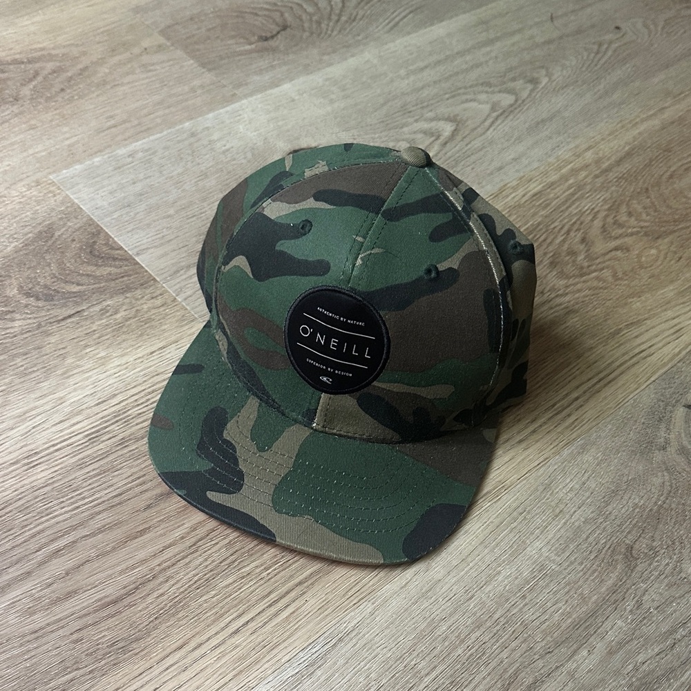 O'Neill Green and Brown Camo Hat